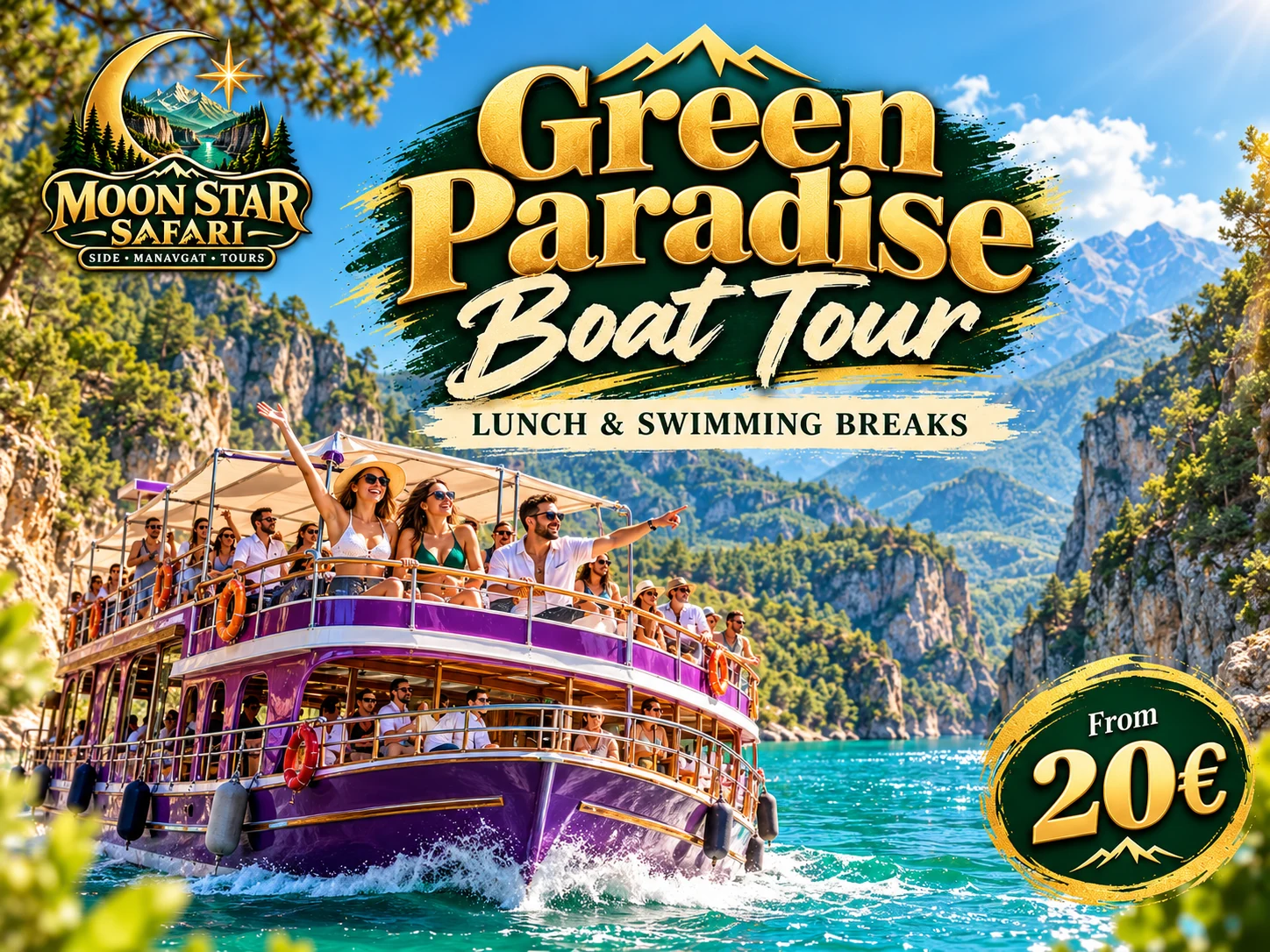 Green Paradise Boat Tour